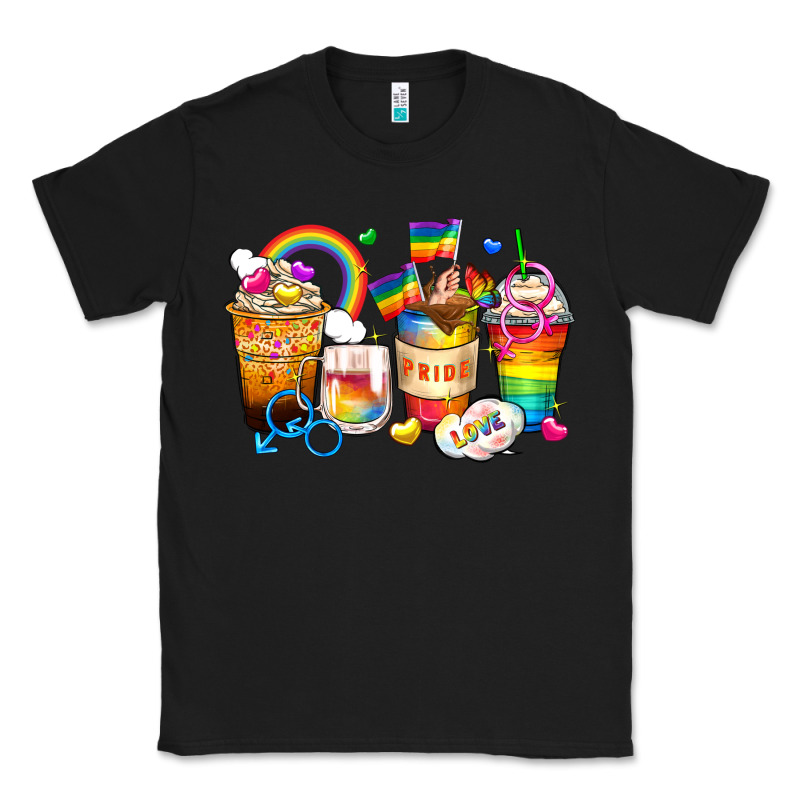 Pride Coffee Cups Classic Tee by Zillion Design Studio | Teevron