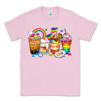 Bubblegum Pink pride coffee cups Classic Tee - Zillion Design Studio