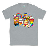 Heather Grey pride coffee cups Classic Tee - Zillion Design Studio