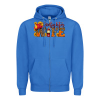 True Royal firefighter wife with hat sunflowers Zipper Hoodie - HRA Design Shop