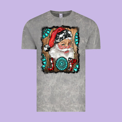 Vintage Tee Santa Claus Joy