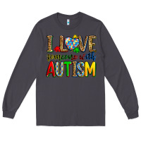 Smoke i love someone with autism Long Sleeve Tee - Zillion Design Studio