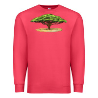 Cardinal acacia tree Premium Sweatshirt - LillyAllenDesigns