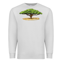 Dove Grey acacia tree Premium Sweatshirt - LillyAllenDesigns