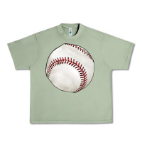 Oil Green baseball Urban Heavy Tee - texasbilliewilder