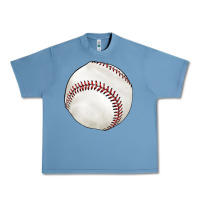 Pebble Blue baseball Urban Heavy Tee - texasbilliewilder