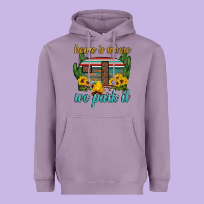 Home Is Where We Park It Heavyweight Hoodie Designed By Artiststas