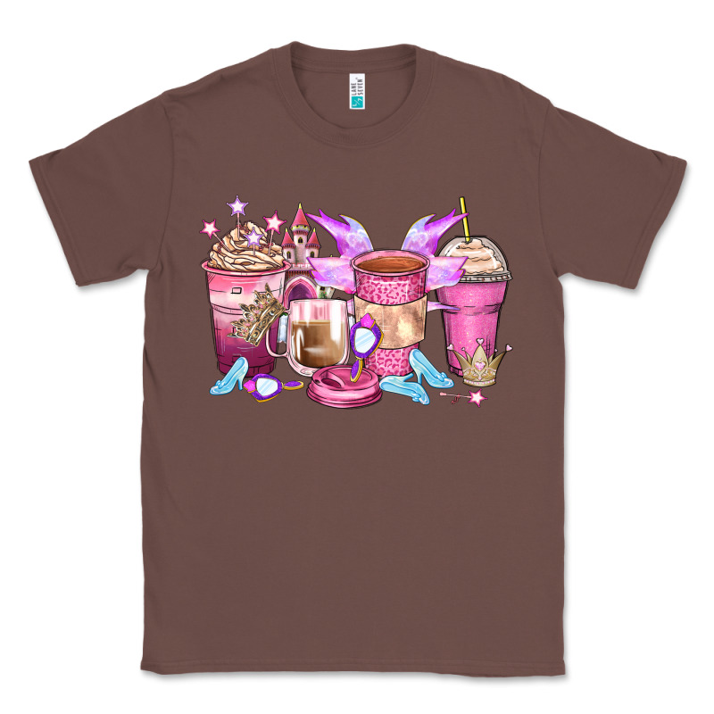 Princess Coffee Cups Classic Tee by Zillion Design Studio | Teevron