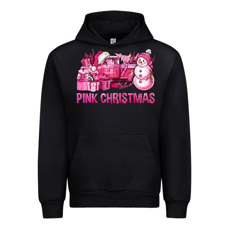 Pink Christmas Truck Urban Hoodie by BundleAndBundleShop | Teevron