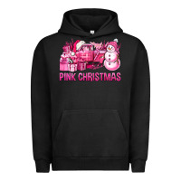 Pigment Black Pink Christmas Truck Urban Hoodie - BundleAndBundleShop