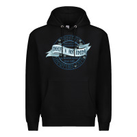 Black frostys snowflake cafe Premium Hoodie - MaliasSmallBusiness