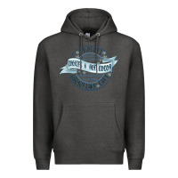 Charcoal Heather frostys snowflake cafe Premium Hoodie - MaliasSmallBusiness