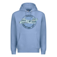 Colony Blue frostys snowflake cafe Premium Hoodie - MaliasSmallBusiness