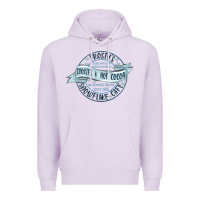 Lilac frostys snowflake cafe Premium Hoodie - MaliasSmallBusiness