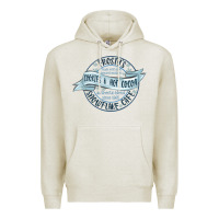 Oatmeal Heather frostys snowflake cafe Premium Hoodie - MaliasSmallBusiness