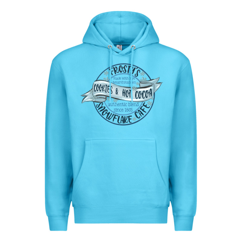 Frostys Snowflake Cafe Premium Hoodie by MaliasSmallBusiness | Teevron