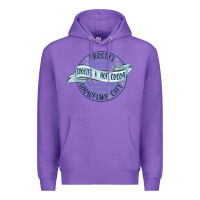 Purple frostys snowflake cafe Premium Hoodie - MaliasSmallBusiness