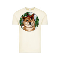 Vintage Arctic Shiba Inu Christmas Vintage Tee - RanaPortraitStore