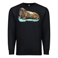 Black Walrus Premium Sweatshirt - LillyAllenDesigns