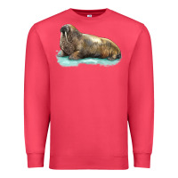 Cardinal Walrus Premium Sweatshirt - LillyAllenDesigns