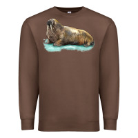 Chestnut Walrus Premium Sweatshirt - LillyAllenDesigns