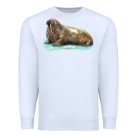 White Walrus Premium Sweatshirt - LillyAllenDesigns