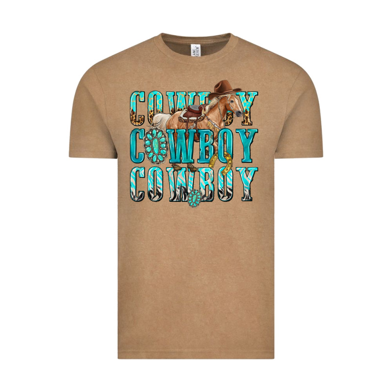 Cowboy Cowboy Cowboy Vintage Tee by texasbilliewilder | Teevron