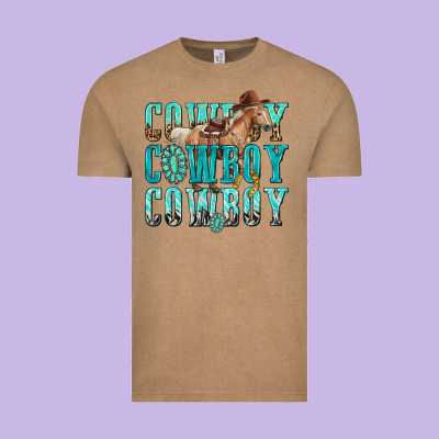 Vintage Tee cowboy cowboy cowboy