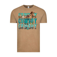 Vintage Coffee cowboy cowboy cowboy Vintage Tee - texasbilliewilder