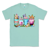 Seafoam rabbit coffee cups Classic Tee - Zillion Design Studio