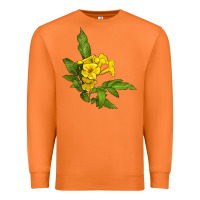 Carrot yellow elder flower Premium Sweatshirt - LillyAllenDesigns