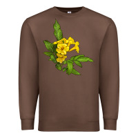 Chestnut yellow elder flower Premium Sweatshirt - LillyAllenDesigns