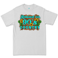 Dove Grey raised 90's country cactus sunflower's Premium Tee - Artiststas