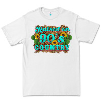 White raised 90's country cactus sunflower's Premium Tee - Artiststas