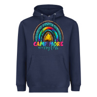 Navy camp more worry less Heavyweight Hoodie - Artiststas