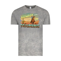 Cloud Rock cowboy in training Vintage Tee - texasbilliewilder