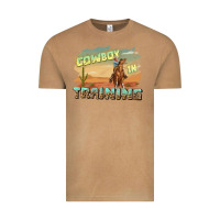 Vintage Camel cowboy in training Vintage Tee - texasbilliewilder