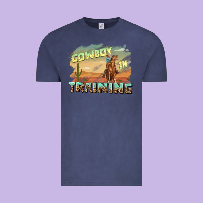 Vintage Tee cowboy in training