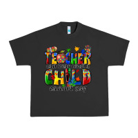 Pigment Black teacher can hear what a child cannot say Urban Heavy Tee - Zillion Design Studio