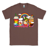 Chestnut rainbow coffee cups Classic Tee - Zillion Design Studio