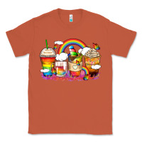 Copper rainbow coffee cups Classic Tee - Zillion Design Studio