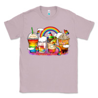 Lilac rainbow coffee cups Classic Tee - Zillion Design Studio