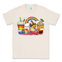 Natural rainbow coffee cups Classic Tee - Zillion Design Studio