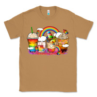 Toasted Coconut rainbow coffee cups Classic Tee - Zillion Design Studio