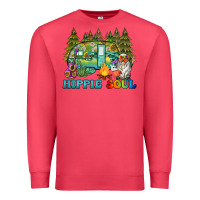 Cardinal hippie soul camping Premium Sweatshirt - BarkalooDesign
