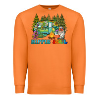 Carrot hippie soul camping Premium Sweatshirt - BarkalooDesign