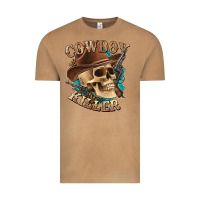 Cowboy Killer With Skull Vintage Tee | Teevron