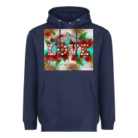 Navy love birds and love with ross Heavyweight Hoodie - AdoDesignShop