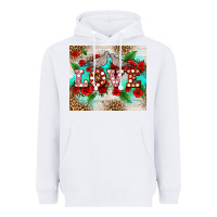 White love birds and love with ross Heavyweight Hoodie - AdoDesignShop