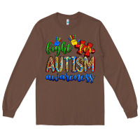 Chestnut fight for autism awareness Long Sleeve Tee - Zillion Design Studio
